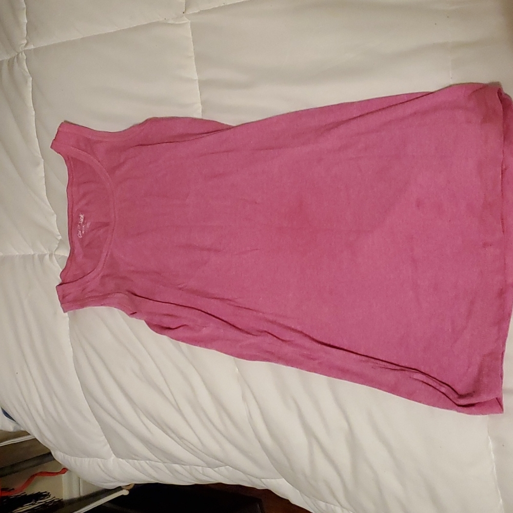 Pink tank dress size 14/16 (small, medium)